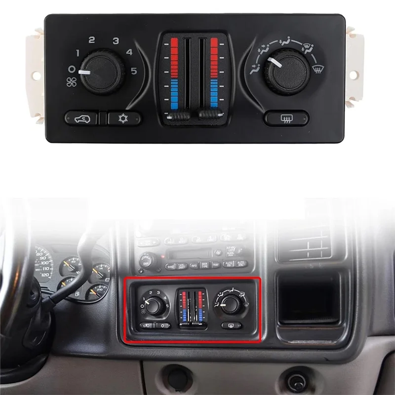 

New Climate Control Module 599-210XD Manual For Chevy GMC Cadillac Buick A/C Heater Air Conditioning 599210XD