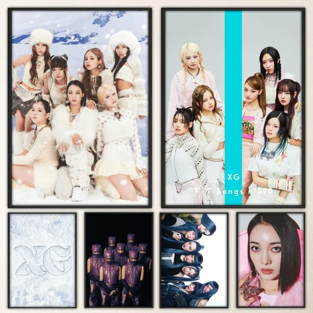 

Kpop X-Xg New Dna Poster Prints Poster Wall Painting Bedroom Living Room Wall Bar Restaurant Sticker Small