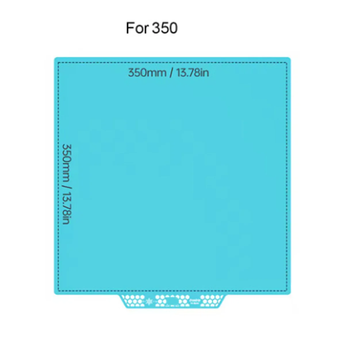 

SCLS For 3D Printer Build Plate CryoGrip Pro Glacier 350x350mm Hot Bed Build Plate 3D Printer Parts