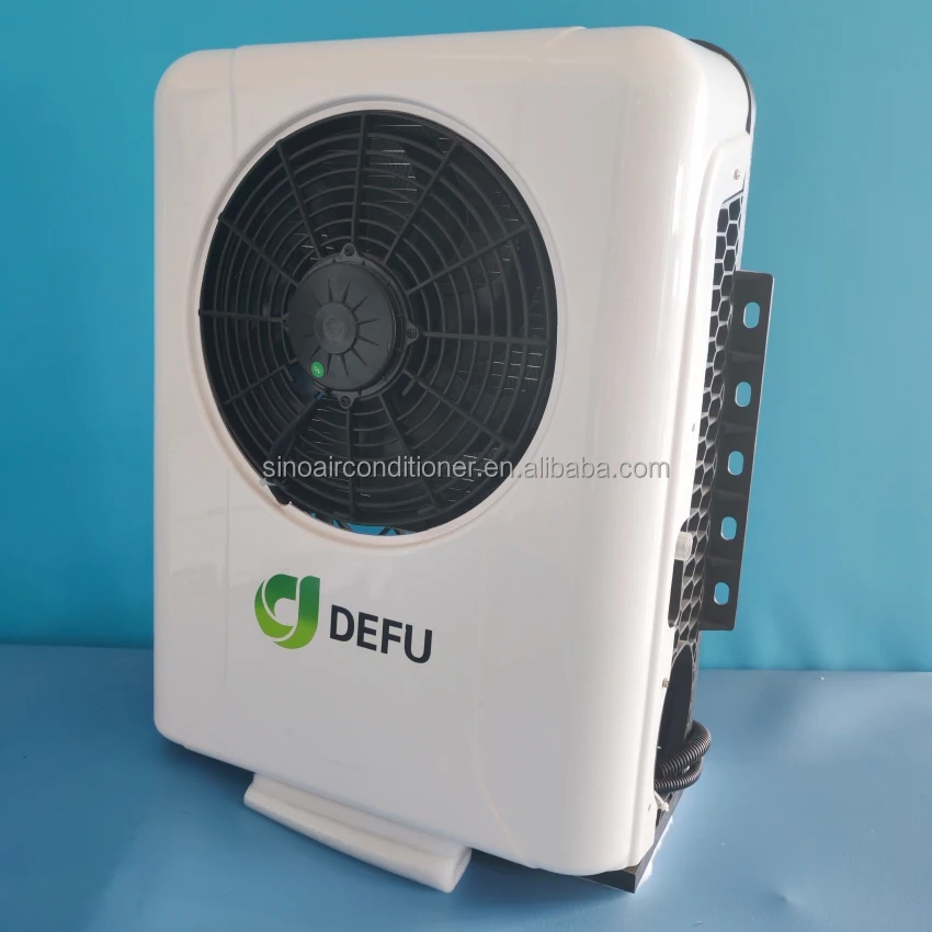 12 فولت Climatiseur Rv Caravan وقوف السيارات 12 فولت وحدة التيار المتناوب 24 فولت شاحنة تكييف الهواء جرار تيار مستمر 12 فولت مكيف الهواء #2