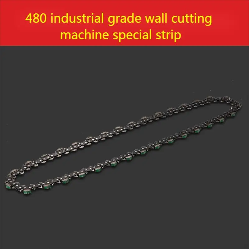 Imagem -04 - Cadeia Especial para a Máquina de Corte da Parede Diamond Alloy Cadeia Industrial Grade Wall Cutting Machine Guia Especial Placa 014