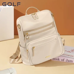 GOLF trendy women's bag new versatile outdoor commuting backpack large capacity 14 inch computer backpack travel backpack