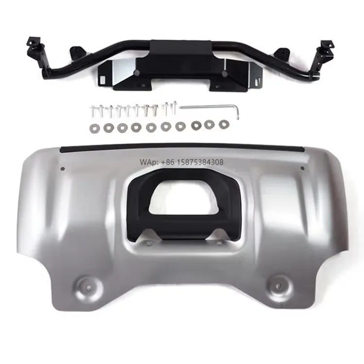 

Original Type Car Front Bottom Protector Bumper Guard Lower Protector Silver Original Skid Plates Fits 2020 Defender Accessories