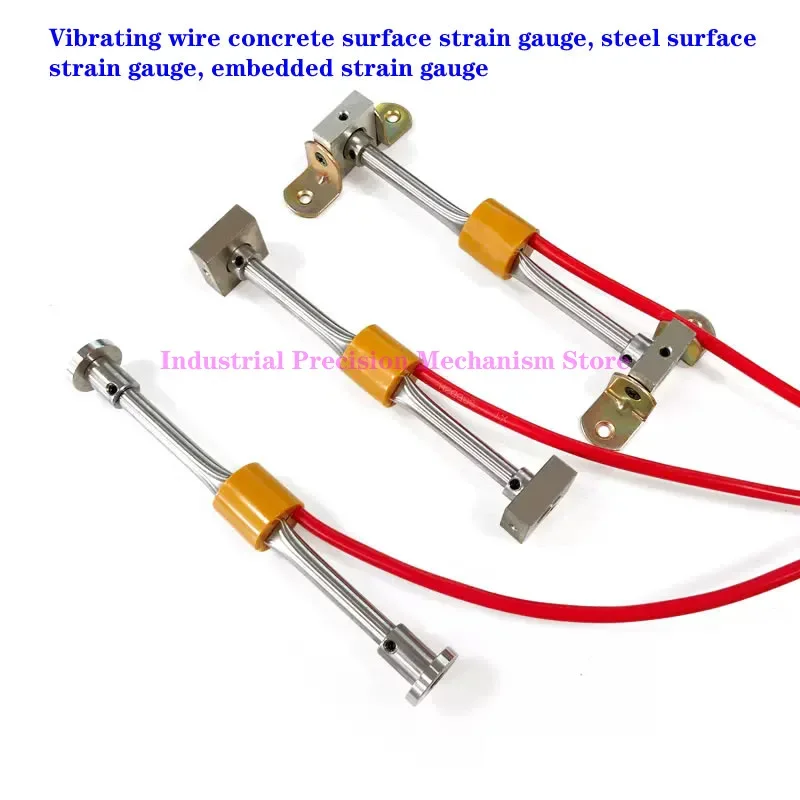 BC Vibrating wire type, concrete surface strain gauge, steel surface strain gauge, embedded strain gauge