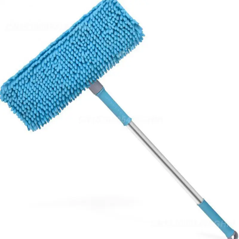 Blue Chenille Mop Head Long-lasting Durability Innovative Top-quality Floor Cleaning Supplies Extendable Mops Cleaning Supplies