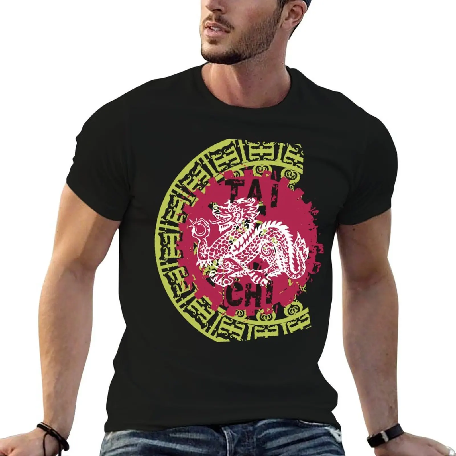 

T'ai Chi Ch'uan T-Shirt anime tshirt anime t shirts for man t shirts for man cotton soft T-shirt