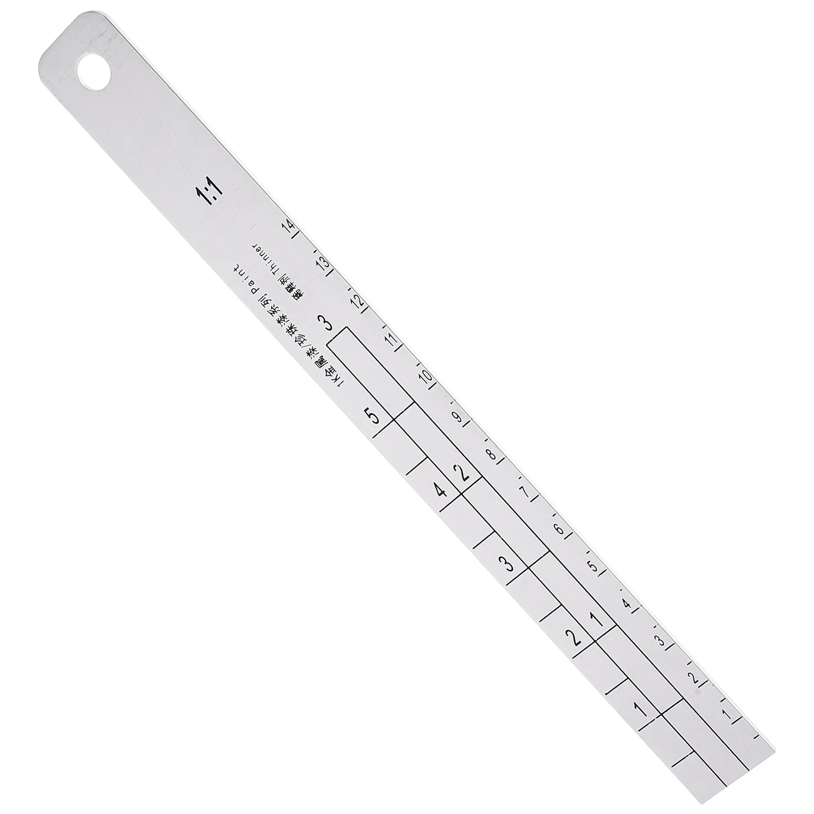 

Stainless Steel Paint Measuring Stick 10Cm Precision Graduation Scale For Auto Paint Mixing Ratio Tool Diy Car Repair Painting