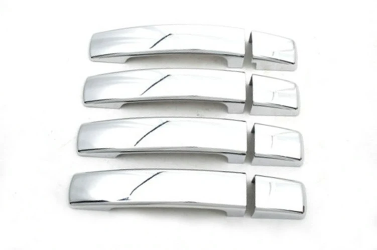 

Хромированная блестящая хромированная крышка боковой ручки двери для Land Rover Freelander 2