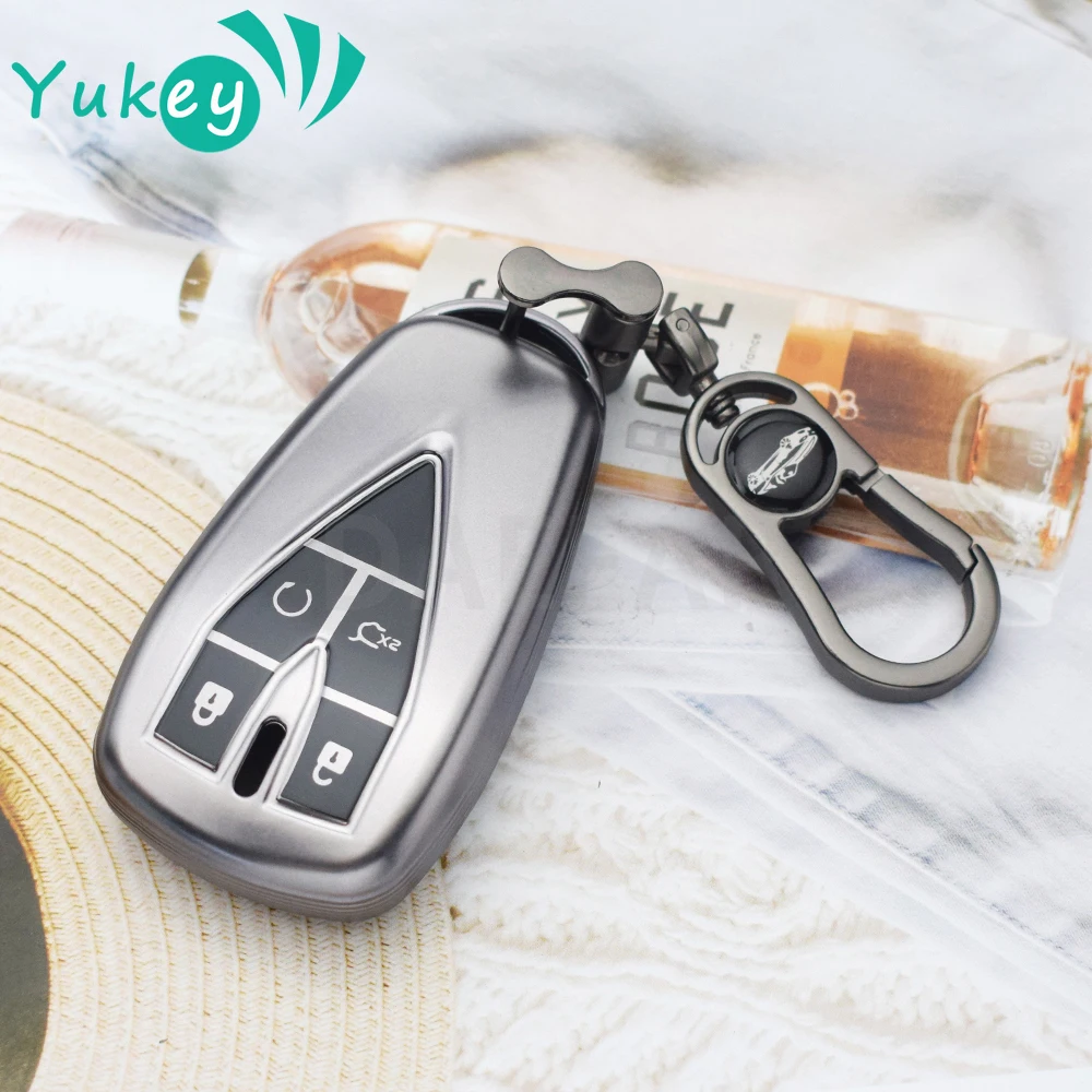 Para Changan PLUS Eado UNI-T UNI K CS35 Plus CS55 PLUS CS75 Oushang X5 X7 EV TPU funda para mando a distancia de coche llavero de goma