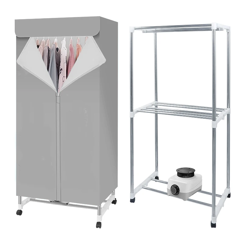 Portable Electric Clothes Dryer Compact Indoor Automatic Household Dryer Foldable Cloth Dryer