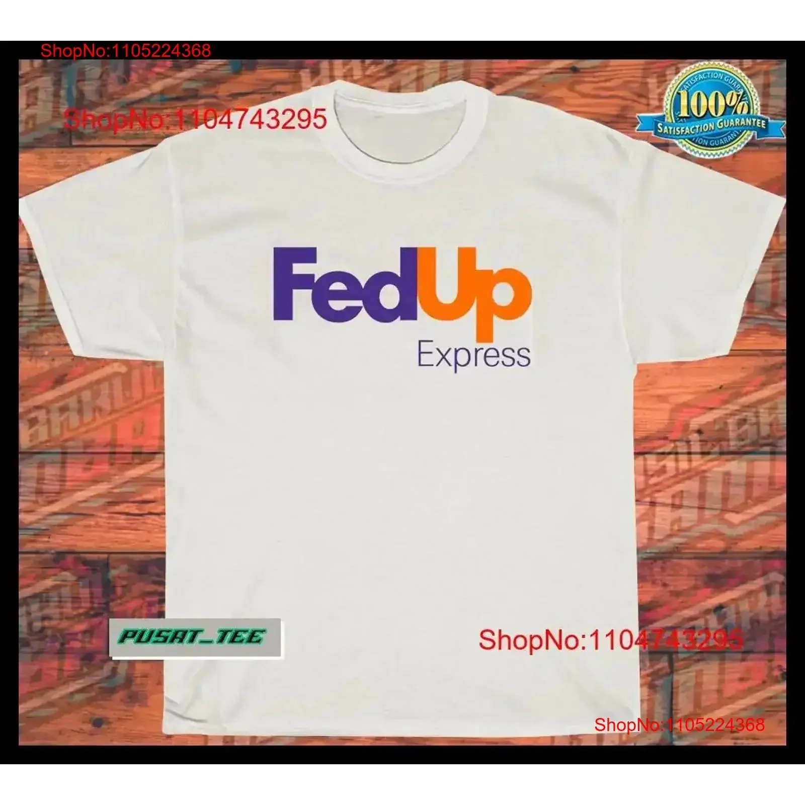 Camiseta divertida americana con Logo Fed Up, talla S 5XL, ropa de diseñador lavada vintage, Top suave para uso diario, vintage estirado