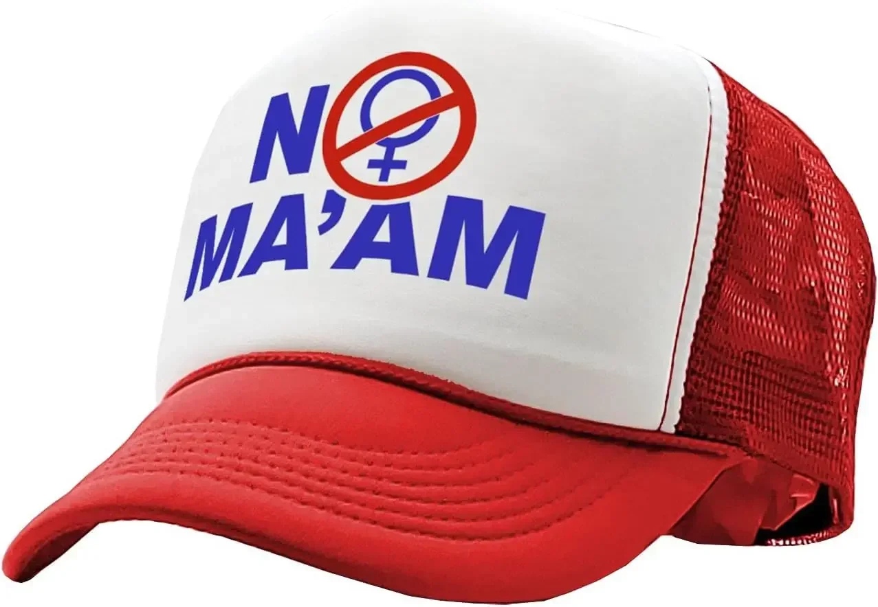 The Goozler - NO Maam - عرض Bundy Married المضحك - قبعة سائق الشاحنة ذات الطراز القديم العتيق #5