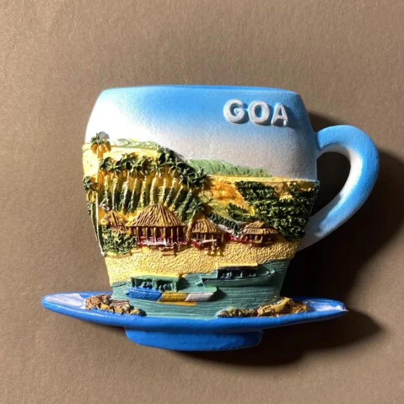 

India Fridge Magnets Goa Travelling Souvenirs Fridge Stickers Home Decor Birthday Gifts Message Board Magnetic Stickers