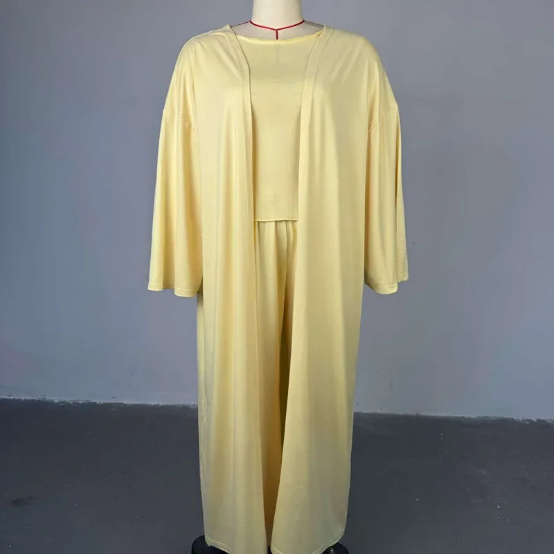 Women's clothing 2025 New summer new casual long cardigan long sleeve top high waist trousers fashion suit for club clothing