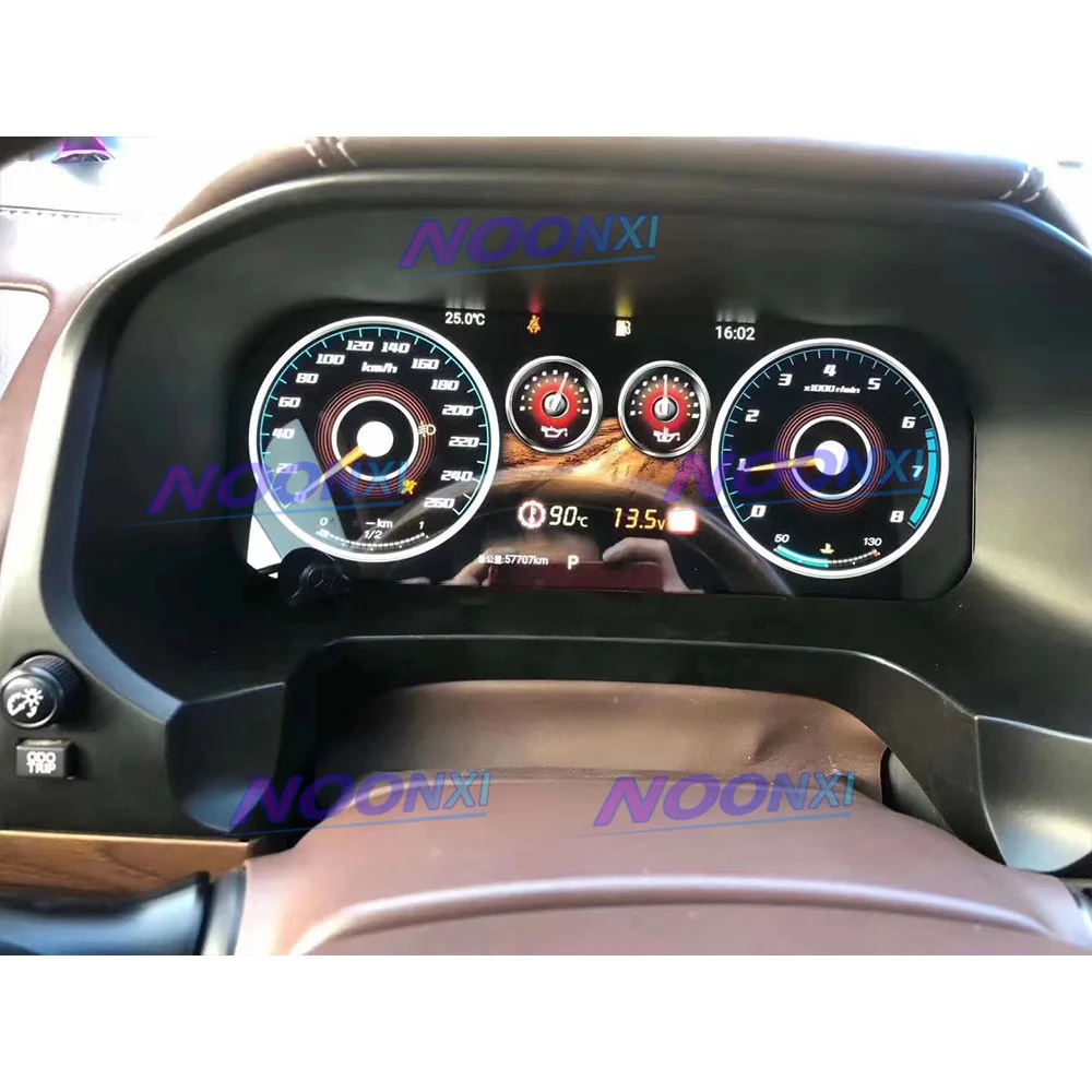 

Автомобильный цифровой спидометр, дисплей 12,3 дюймов, Android 150, для Toyota land Cruiser Prado 2010 2020-Vellfire, автомагнитола