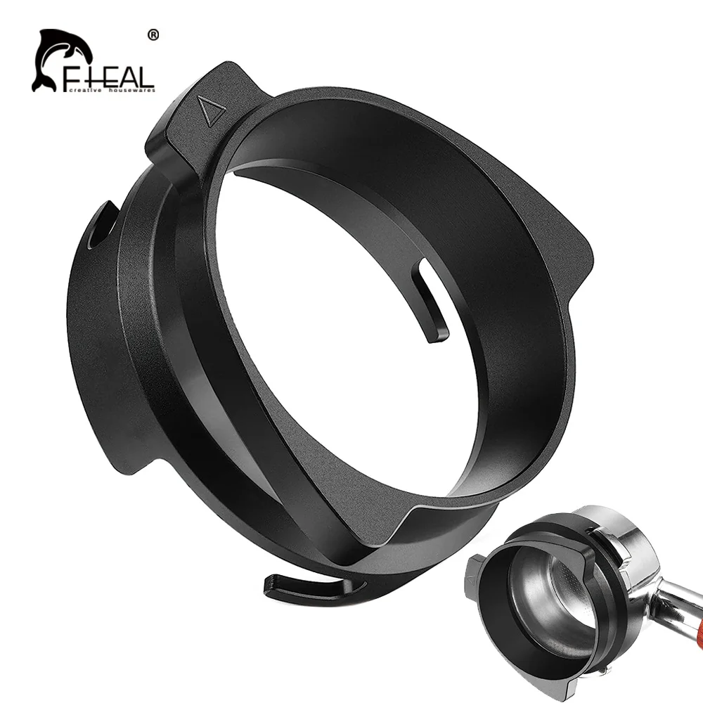 FHEAL 54mm Coffee Dosing Funnel for Breville 8 Series Hands-Free Espresso Dosing Ring Barista Tools Coffee Accessories