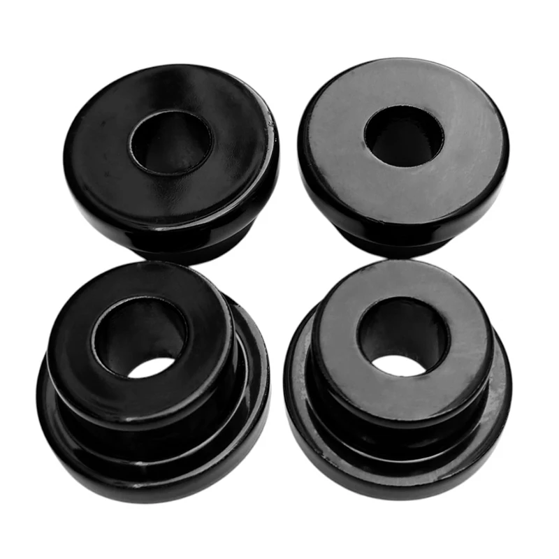 

YUNTANMT Gloss black CNC Solid Billet Handlebar Riser Bushings Compatible With Harley Softail Dyna Sportster 1984-2016