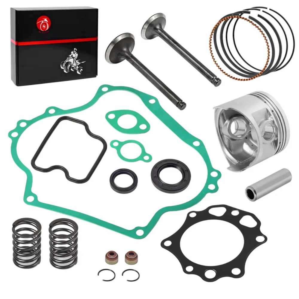 Kit de reconstrucción de motor FE290 de 290cc, junta de anillo de pistón de gran tamaño de 0,25mm, válvula de escape de admisión para carrito de Golf de Club Car DS Predent