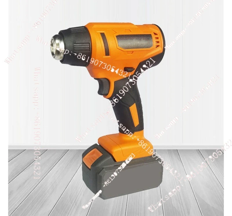 

Heat gun rechargeable electric small plastic heating gun car film is suitable for Dayi Makita battery