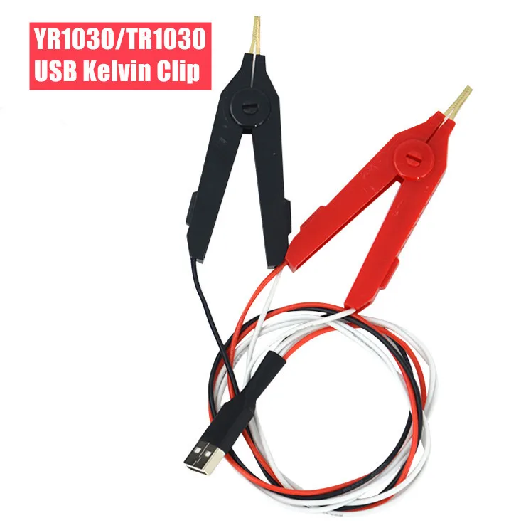 YR1030 YR1035 Battery Internal Resistance Testing Kelvin Clip 18650 26650 32650 Battery Test Kelvin Clamp