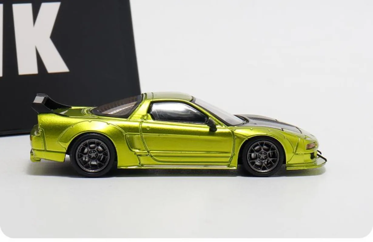 Diecast 1/64 Scaleรุ่นรถHonda NSX NA1รถรุ่นLBWK Honda Playยานพาหนะของเล่นสําหรับชายกล่องต้นฉบับ