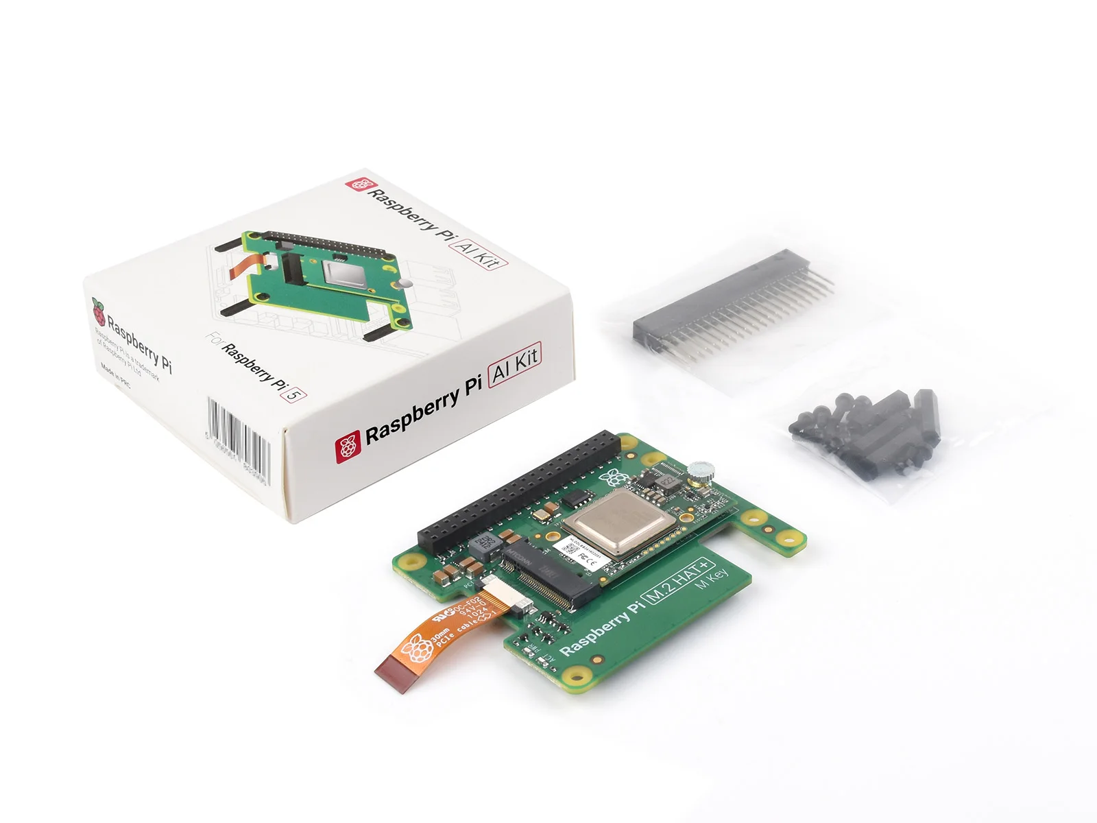 Imagem -06 - Raspberry pi ai Kit Módulo de Aceleração Hailo ai com Raspberry pi M.2 Hat Mais 13tops Poder de Computação para Linux Windows