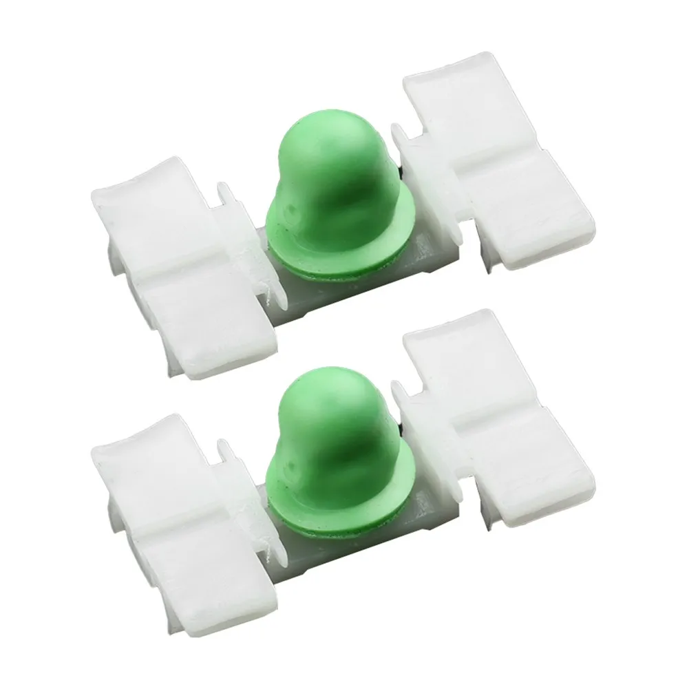 Car Side Molding Trim Clips For BMW E36/E46/323/325/328/323/330 Side Skirt Trim Clamps White And Green Plastic Car Accessories