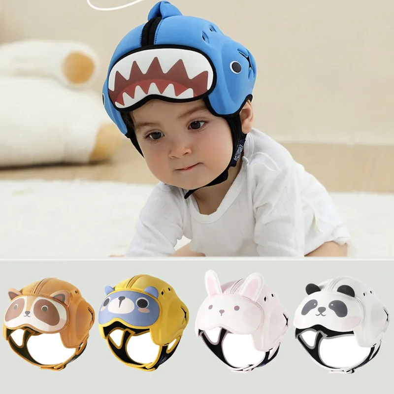 New Safety Baby Walk Learning Head Protection Helmet Hat Shockproof Anti-Collision 360° All-round Head Protector Bonnet for Baby