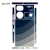 Colorful Sticker for Nubia Z70 Ultra Z50 Ultra 5G Back Screen Protector Hing Side Skin Protective Film Z70s Ultra