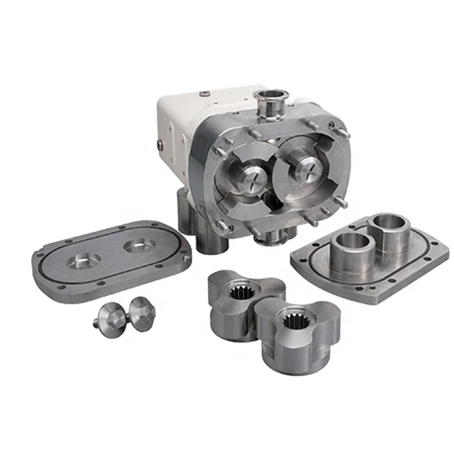 CNC 5 Axis Machining CNC Milling Precision Billet Transfer Rotary Lobe Pump