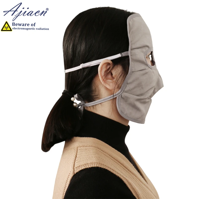 Recommend anti-radiation pure cotton lining face mask Mobile phone, computer, TV Electromagnetic radiation shielding face mask