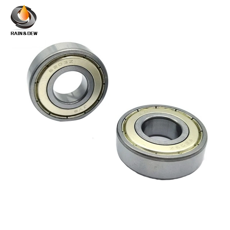 Motorcycle Engine Bearing 6203ZZ Ball Bearing 17x40x12mm ABEC-7 6203 Bearing Intermediate Shaft