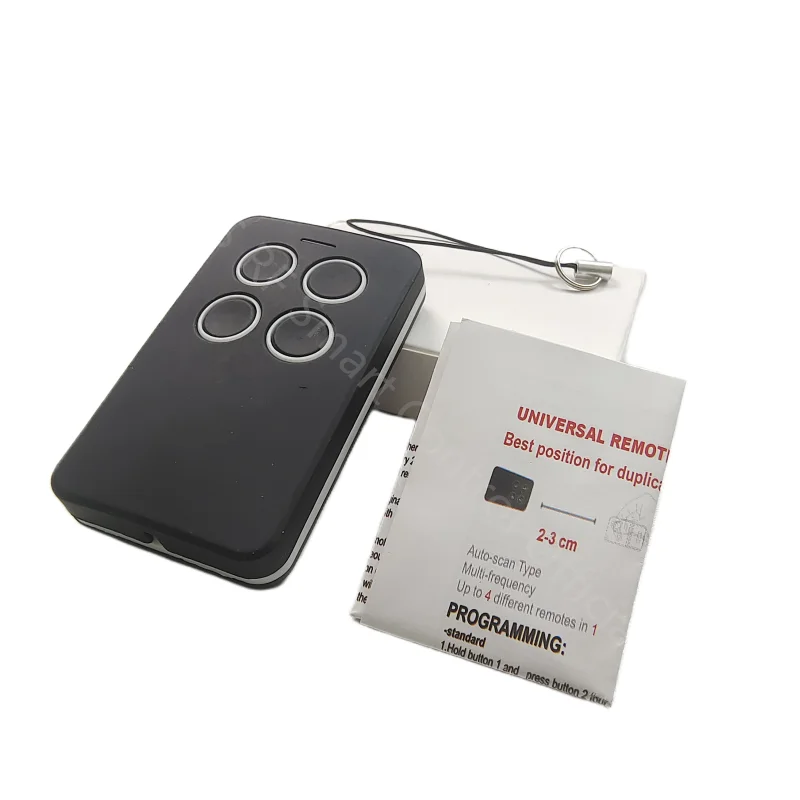 Multi-frequency 280-868mhz Clone Duplicate 4 Button Rolling Code Remote Control For Garage Door