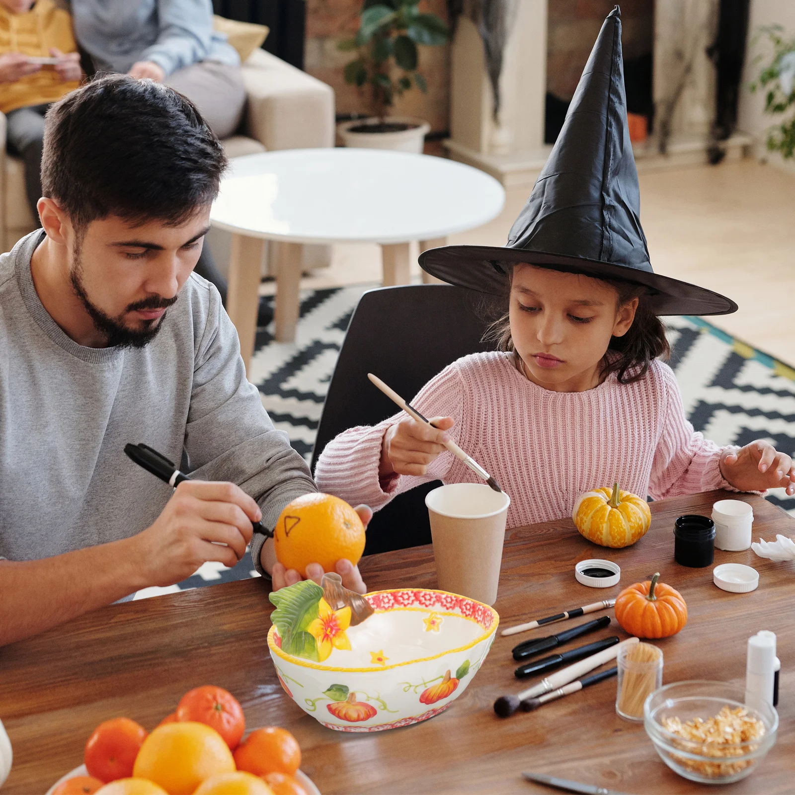 

Decorative Ceramic Pumpkin Bowl Smooth Edge Multipurpose Dinner Salad Dessert Food Serving Bowl for Home Restaurant