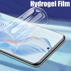 Full Cover Screen Protector for Honor 60 70 80 Pro Flat Plus GT 90 70 50 Lite SE Hydrogel film Phone Protective Film Not Glass
