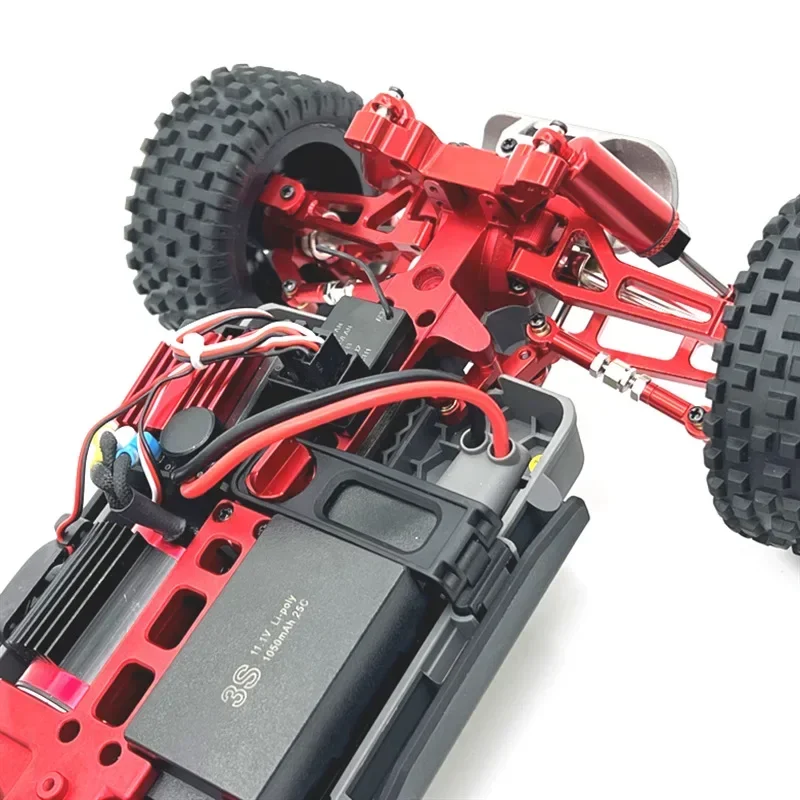 MJX 16207 16208 16209 16210 H16 M162 M163 cubierta de caja de cambios delantera y trasera de Metal 16160 16190 1/16 RC accesorios de piezas de actualización de coche