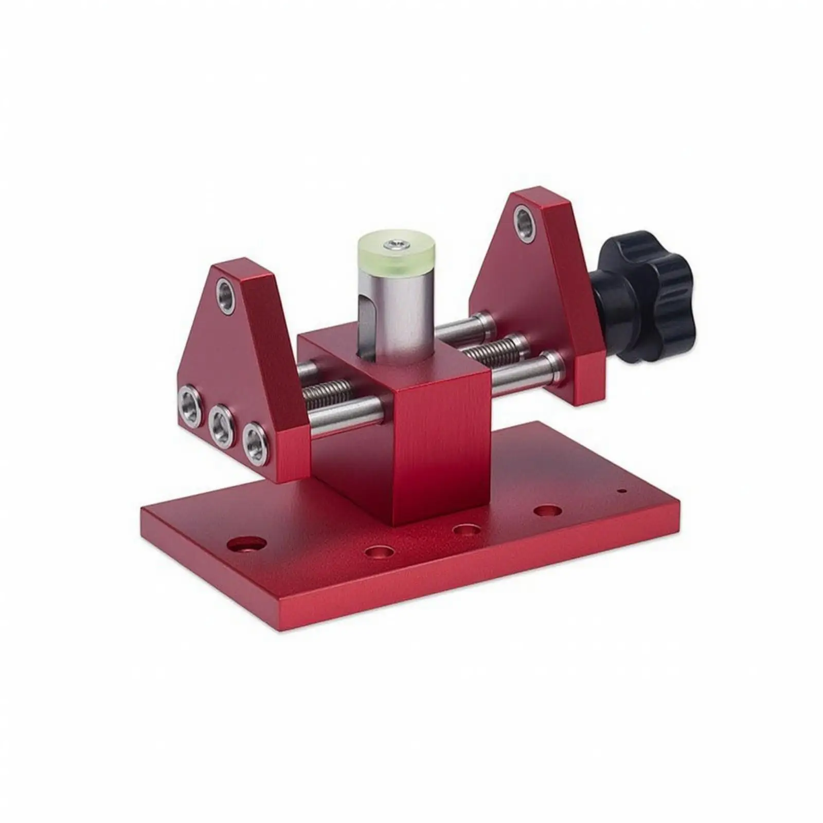 Watch Case Opener with Shielded Pad Titanium Alloy Bench Tool for Repairing Watches and Mechanism Holder