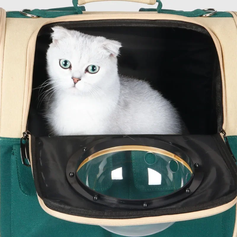 FurstarHigh Quality Foldable Astronaut Transport Travel Carrying Capsule Tote Shoulder Handbag Cat Dog Backpack Pet Carrier Bag