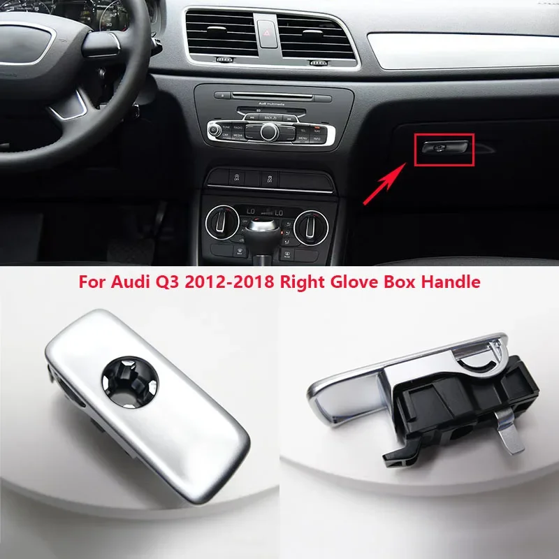 

Vehicle Internal Right Glove Box Compartment Lock Latch Opener Handle Knob Trim Cover For Audi Q3 2012 2013 2014 2015 2016 -2018