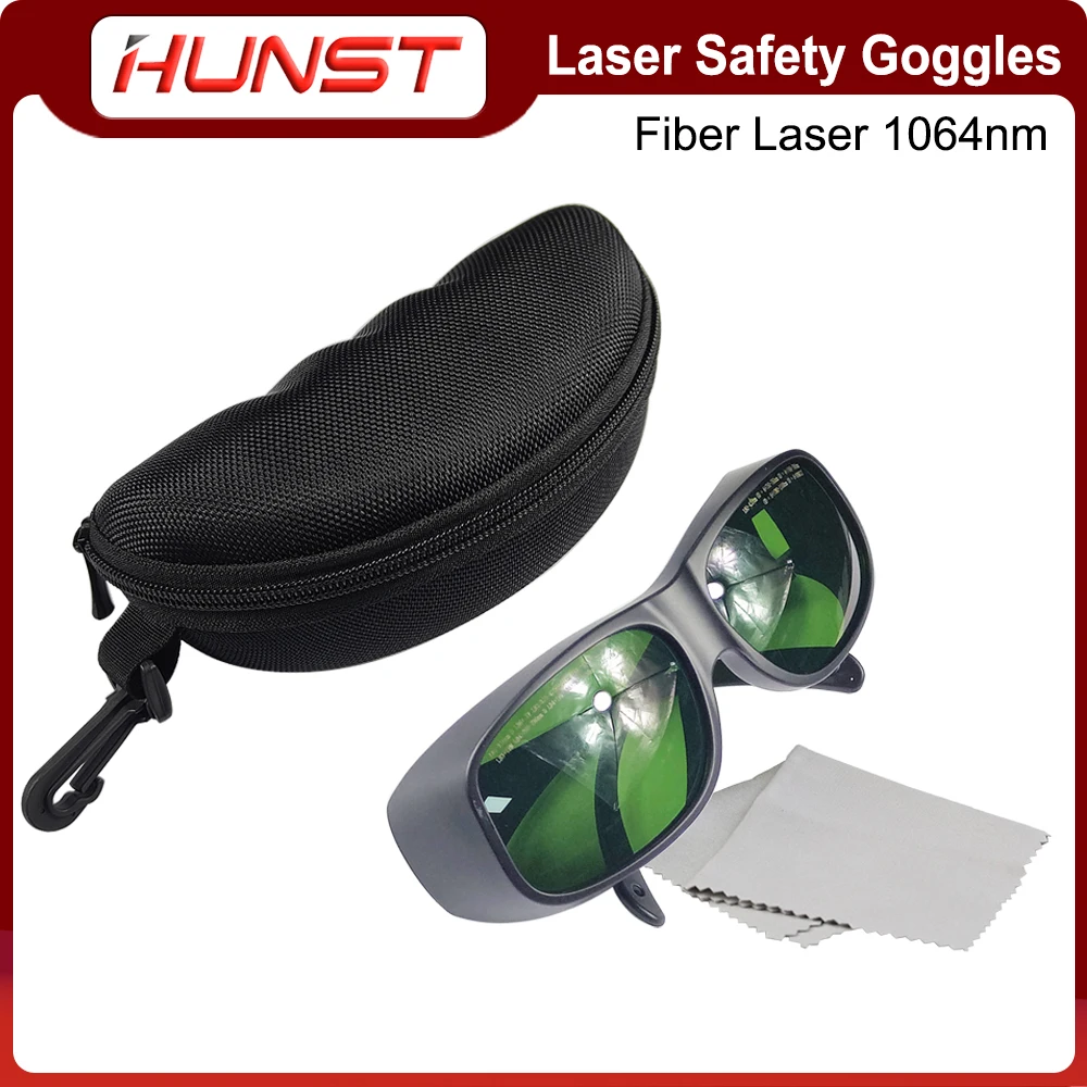 Imagem -06 - Hunst-laser Óculos de Segurança Óculos de Proteção Escudo Óculos de Proteção para Yag Dpss Laser de Fibra 1064nm Uv355nm