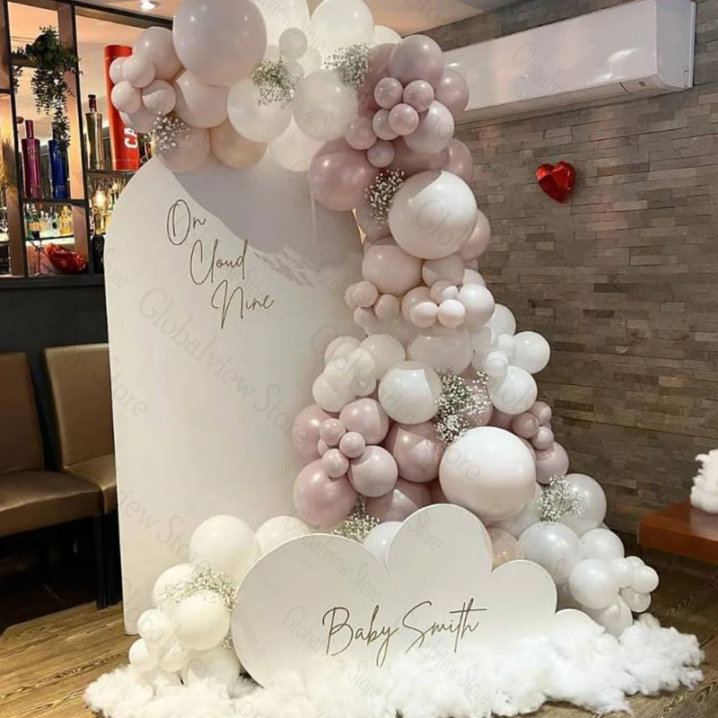 Auf Wolke neun Wolken dekorationen angepasste Wolken ausschnitte Schaumstoff platte Baby party Braut dusche Hochzeits dekor – Detail 6