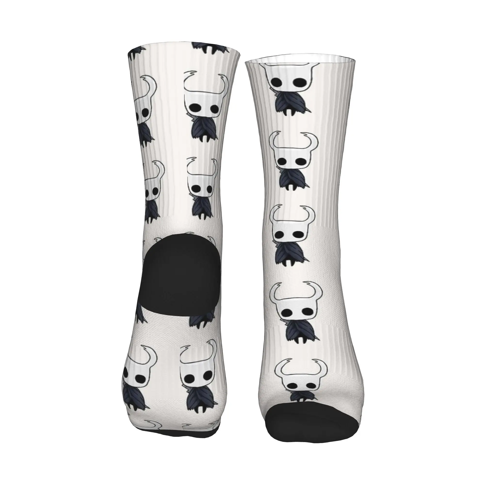 Hollow Knight GameThe Knight Socks Autumn  Stockings Funny Men's Quality Socks Graphic Running Sports Non-Slip Socks
