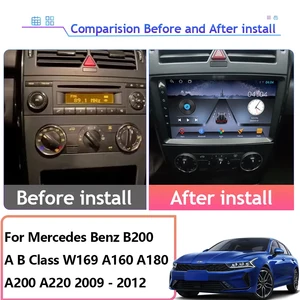 Hauptfunkgerät Multimedia, Android 13, GPS, BT, 4G, Mercedes Benz B200, A, Klasse B, W169, A160, A200, A220, 2009-2012 8 Haupt Multimidia Mercedes A200 Verkauf - №5