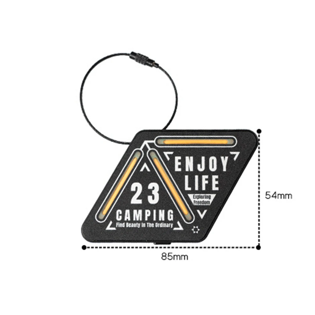 ABS Outdoor Mini Direction Light 4W Night Riding Warning Light With 4 Lighting Modes Portable Adjustable Brightness Lights