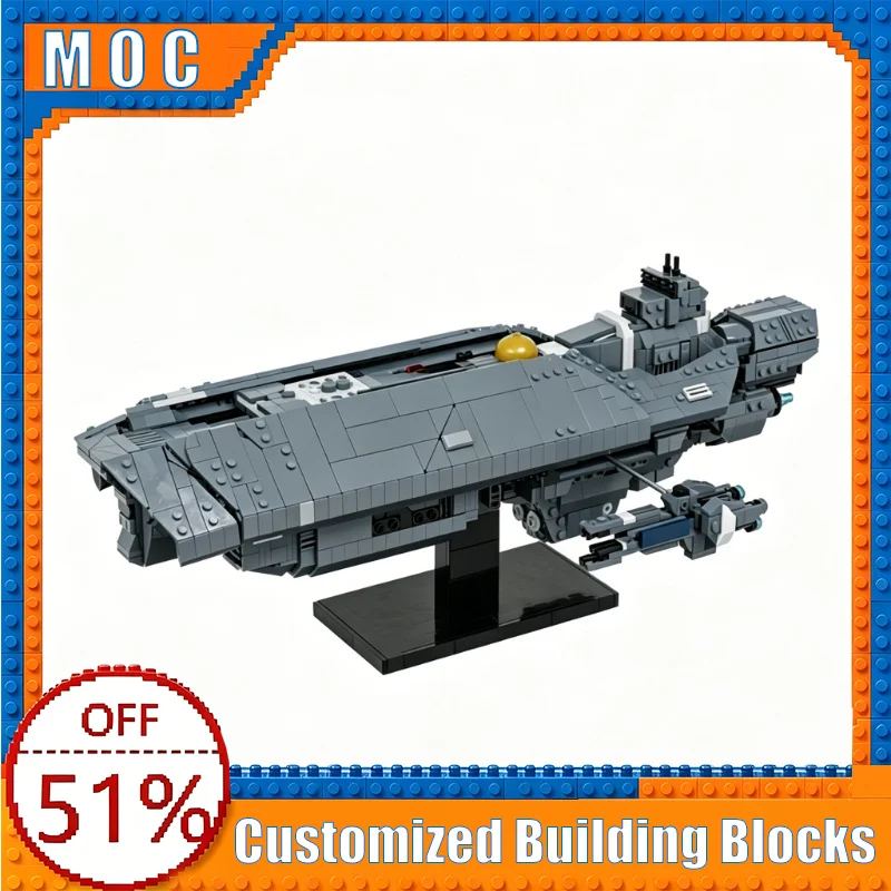 1964 Parts Orion-class Assault Carrier Building Blocks Model Assembly Educational Toy Creative Collection Birthday Popular Gifts