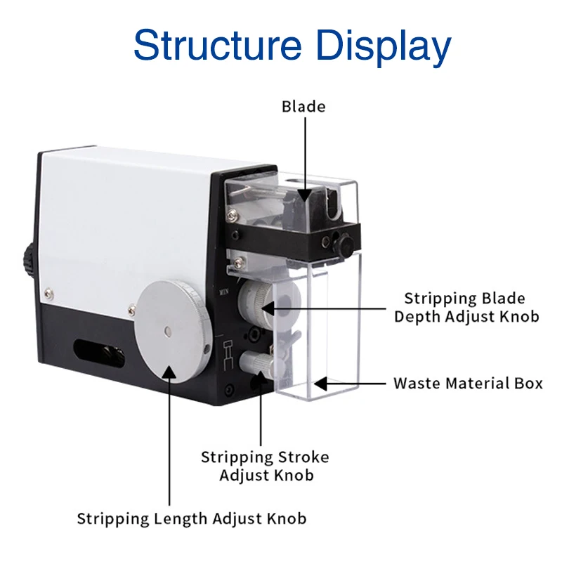 Portable Pneumatic Wire Stripper  (semi-Automatic Wire Harness Stripping Tool) Wire Harness Equipment