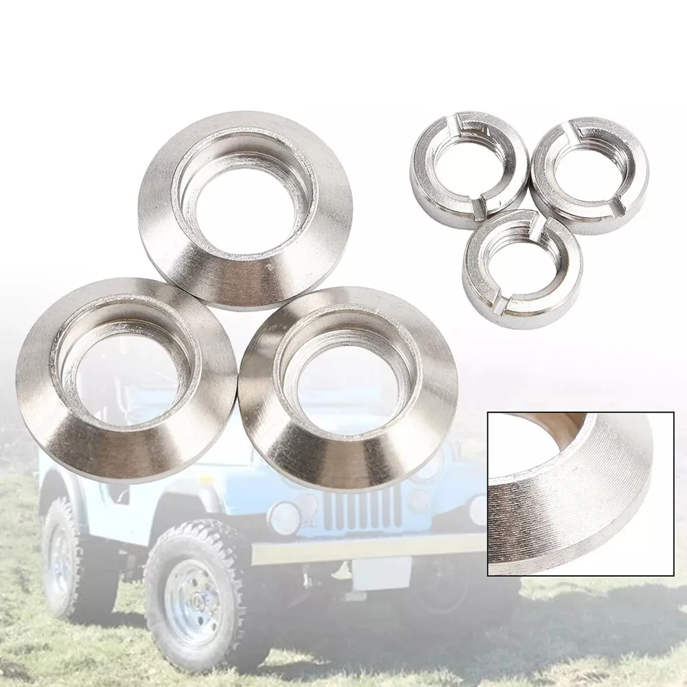 Direct OEM Replacement Dash Switch Bezel & Nut Set for Jeep Models from 1972 to 1986 Includes Complete Installation Kit