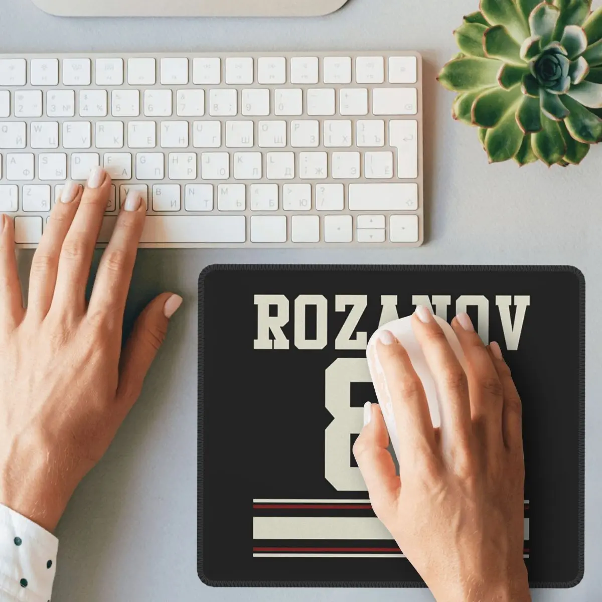 Heated Rivalry Ilya Rozanov Jerrsey Matching Couple Team LGBT Multi-sizeMousePadComputer KeyboardMouseMatGaming PCLaptopDesk Mat