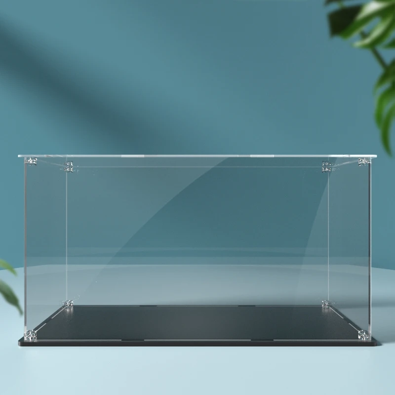 Acrylic Display Box for Lego 21334 Jazz Quartet Dustproof Clear Display Case (Toy Bricks Set not Included）