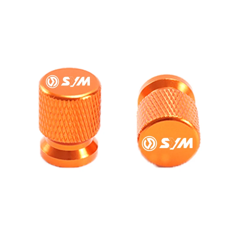 For SYM JOYMAX Z 125/250/300 MAXSYM 400i 600i TL500 CRUiSYM 300 GTS 300i T2 T3 Joyride 200 Logo SYM Wheel Tire Valve Caps Cover